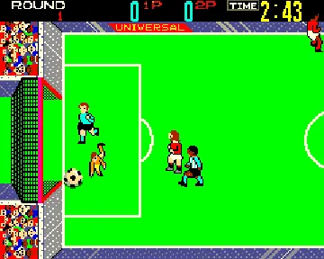 Indoor Soccer screen shot game playing